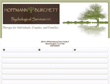Tablet Screenshot of hoffmannburchett.com